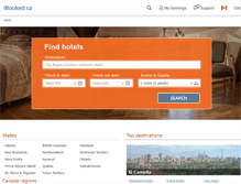 Tablet Screenshot of ibooked.ca